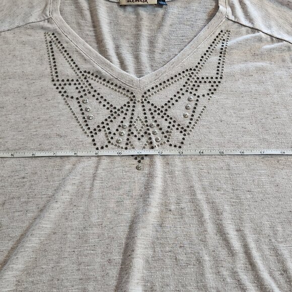 One World ladies blouse with metal accents - Picture 5 of 11